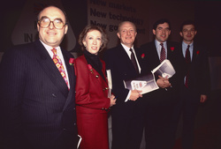 John Smith, Margarett Beckett, Neil Kinnock, Gordon Brown and Tony Blair