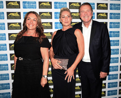 Phil Tufnell and Dawn Brown
