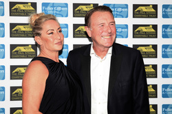 Phil Tufnell and Dawn Brown
