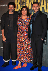 Farhan Akhtar, Gurinder Chadha and Ritesh Sidhwani