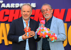 Nick Park and Peter  Lord