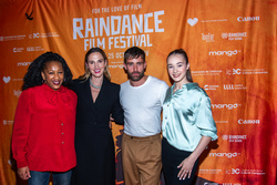 Clare Perkins, Ruth Bradley, Christian Cooke, and Daisy Sequerra