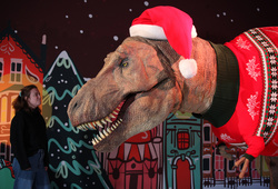 Christmas T-Rex