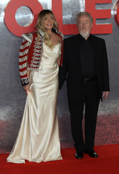 Ridley Scott and Giannina Facio