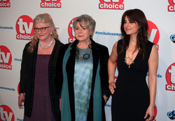 Felicity Montagu, Barbara Flynn and Zahra Ahmadi 