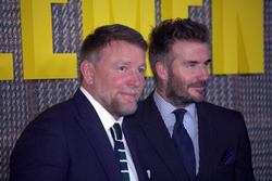 Guy Ritchie  and David Beckham  