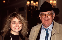Penelope Ackland and Joss Ackland