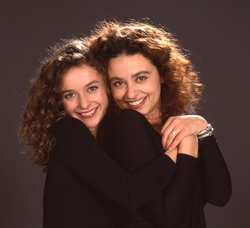 Julia Sawalha and Nadia Sawalha
