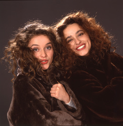 Julia Sawalha and Nadia Sawalha