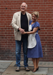  John Cleese and  Victoria Fox 