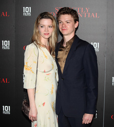 Talulah Riley and Thomas Brodie Sangster    