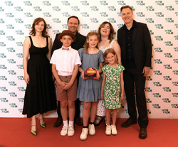 Thomasin McKenzie and David Morrisey