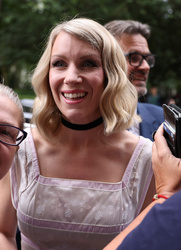 Marcus Brigstocke and Rachel Parris