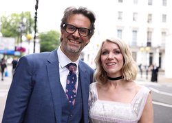 Marcus Brigstocke and Rachel Parris