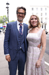 Marcus Brigstocke and Rachel Parris