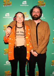 Jessie Cave and Alfie Brown