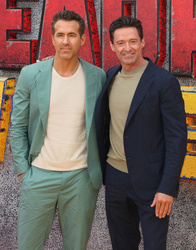 Ryan Reynolds and Hugh Jackman  