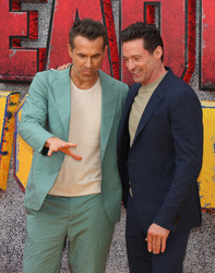 Ryan Reynolds and Hugh Jackman  