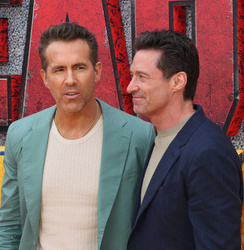 Ryan Reynolds and Hugh Jackman  