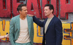 Ryan Reynolds and Hugh Jackman  