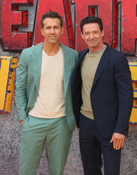 Ryan Reynolds and Hugh Jackman  