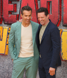 Ryan Reynolds and Hugh Jackman  