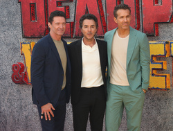 Hugh Jackman, Shawn Levy and Ryan Reynolds