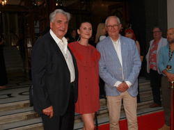 Jim Carter, Bessie Carter and Jim Broadbent  