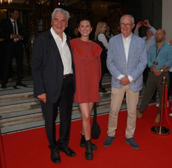 Jim Carter, Bessie Carter and Jim Broadbent  