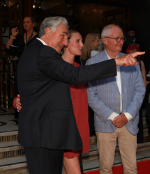 Jim Carter, Bessie Carter and Jim Broadbent  