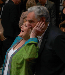 Lesley Nicol and Jim Carter