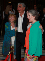 Lesley Nicol, Jim Carter, Sophie McShera and Phyllis Logan