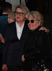 Debbie Toksvig and Sandi Toksvig 