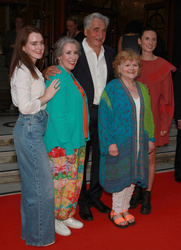 Sophie McShera, Phyllis Logan, Jim Carter, Lesley Nicol and  Bes