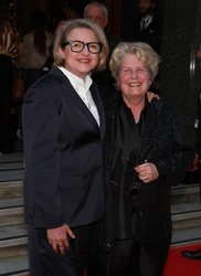 Debbie Toksvig and Sandi Toksvig 