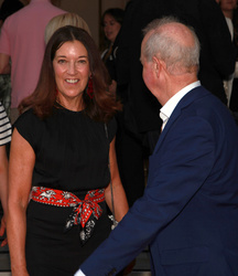 Victoria Hislop and Ian Hislop