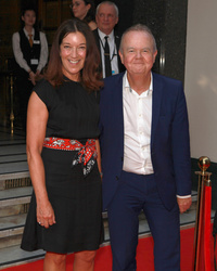 Victoria Hislop and Ian Hislop