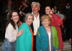 Sophie McShera, Phyllis Logan, Jim Carter, Lesley Nicol and  Bessie Carter 