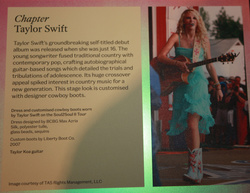 Taylor Swift Songbook Trail exhibition