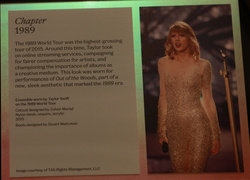 Taylor Swift Songbook Trail exhibition