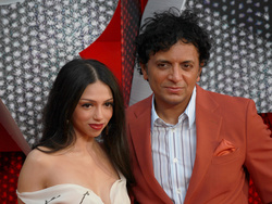 M Night Shyamalan and  Saleka