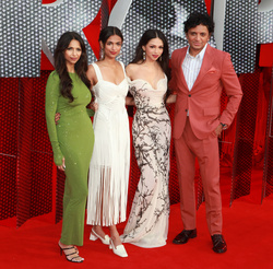 Bhavna Vaswani, Ishana Shyamalan, Saleka and M Night Shyamalan