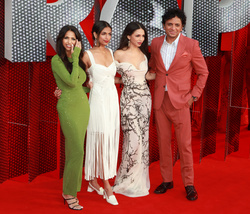 Bhavna Vaswani, Ishana Shyamalan, Saleka and M Night Shyamalan