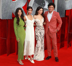 Bhavna Vaswani, Ishana Shyamalan, Saleka and M Night Shyamalan