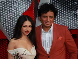 M Night Shyamalan and  Saleka