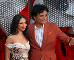 M Night Shyamalan and  Saleka