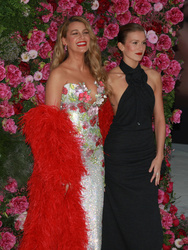 Blake Lively and Isabela Ferrer  