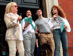 Elaine Paige and  Bernadette Peters 