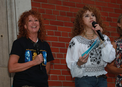 Bonnie Langford and  Bernadette Peters  