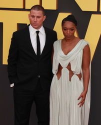 Channing Tatum and Naomi Ackie